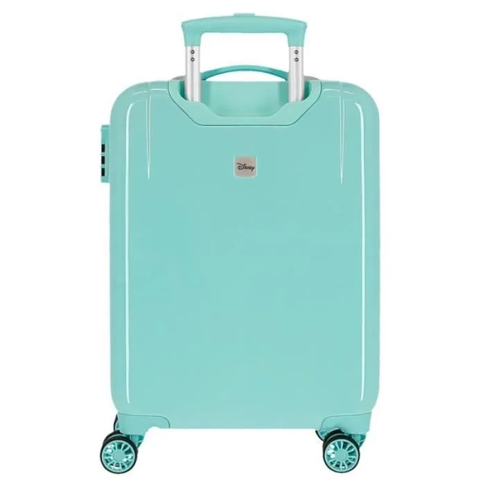 Valise cabine - DISNEY - Ariel - turquoise - ABS léger - 4 roulettes 360°-1