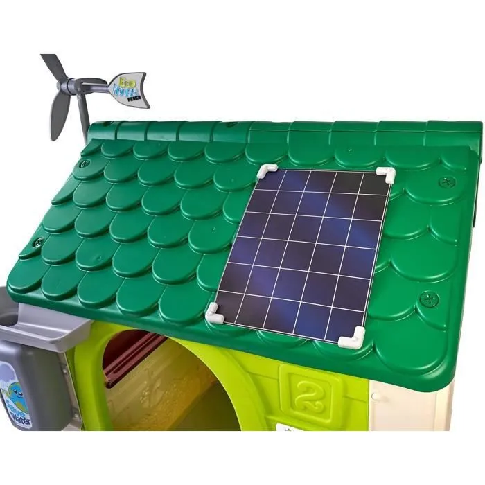 Maison écologique pour enfant Greenhouse - FEBER - Plastique anti-UV - 2 ans de garantie-2