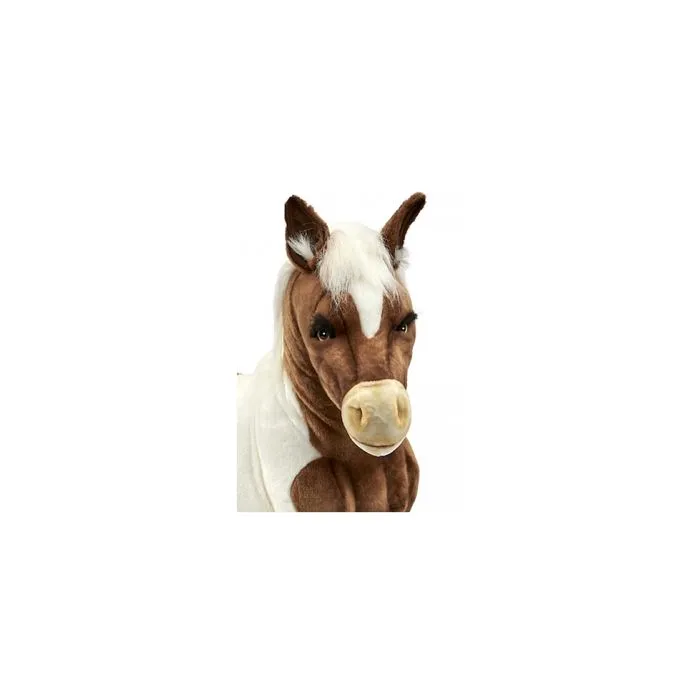 Peluche poney 100 cm - HANSA - Adaptée PMR - Poids 6,83 kg - Multicolore - Pour enfants à partir de 3 ans-1