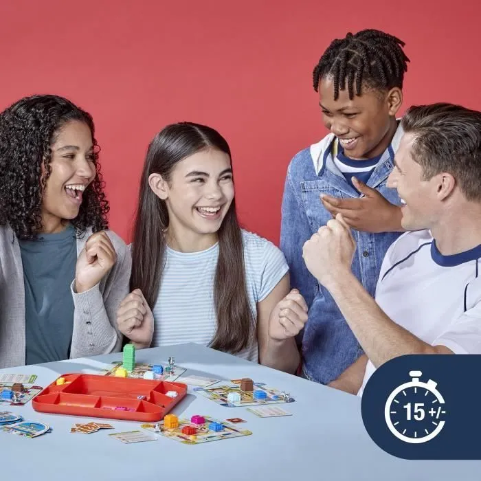 Monopoly GO!, Jeu de société, Jeu de plateau familial, Durée 15 min, Inspiré du jeu mobile, à partir de 8 ans-5