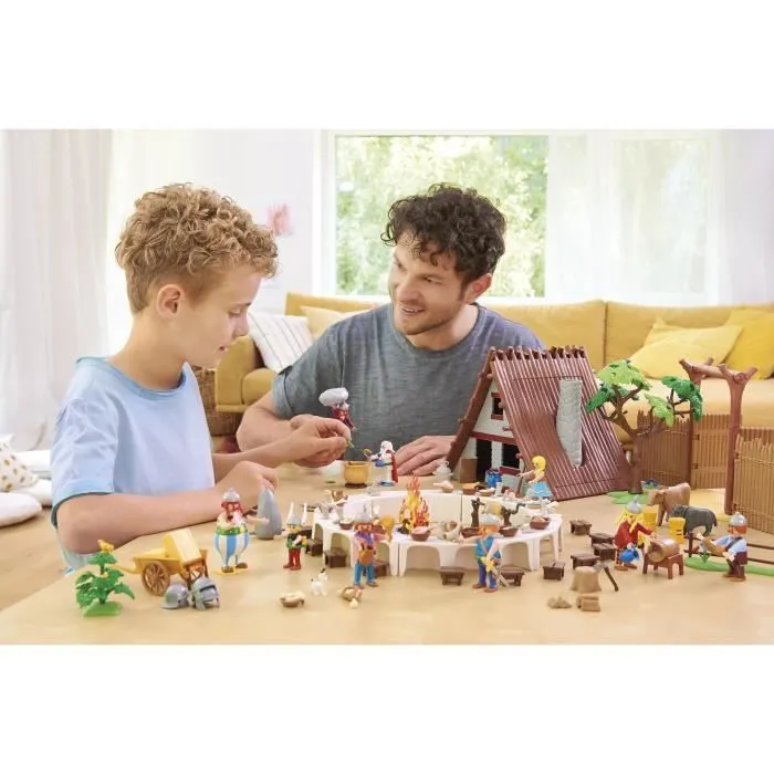 PLAYMOBIL 70931 Le banquet du village, Astérix, Personnages de la BD, Dès 5 ans-8