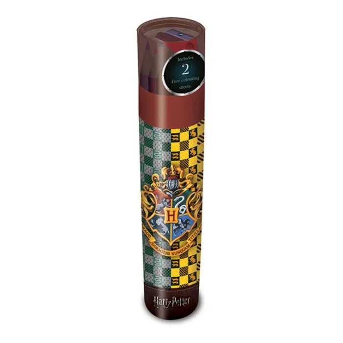Crayons de Couleur - Harry Potter - Poudlard - 12 Crayons - Taille-crayons Inclus - 2 Feuilles de Coloriage-5