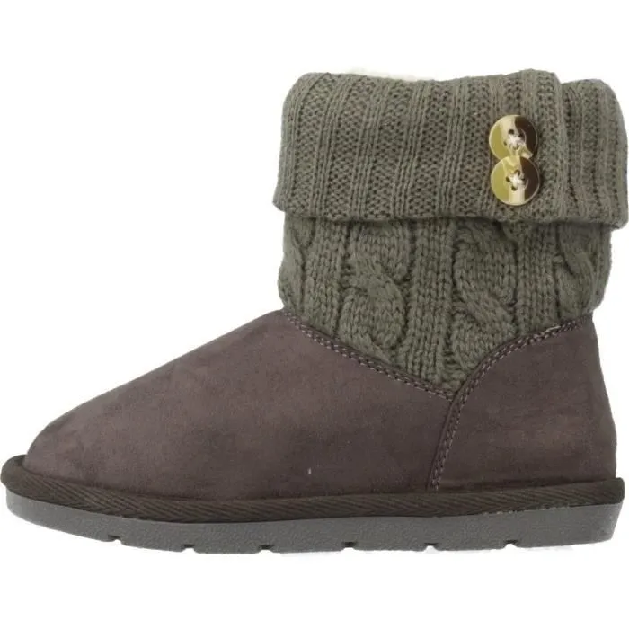 Bottes pour fille - CHICCO - 74093 - Gris - Textile - Haute tige-1