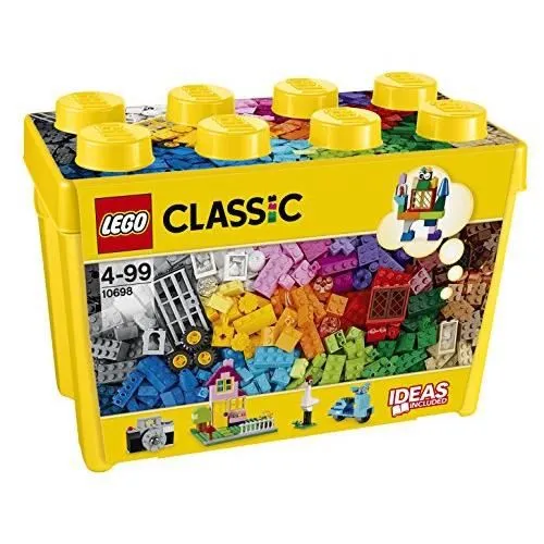 Jeu de Construction LEGO Classic - Boîte de briques créatives deluxe - 10698 - 33 couleurs différentes-1