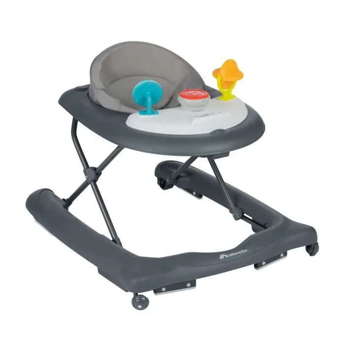 BEBECONFORT EXPLORER Trotteur avec tablette musicale, de 6 à 18 mois (12 kg), Tinted graphite-1