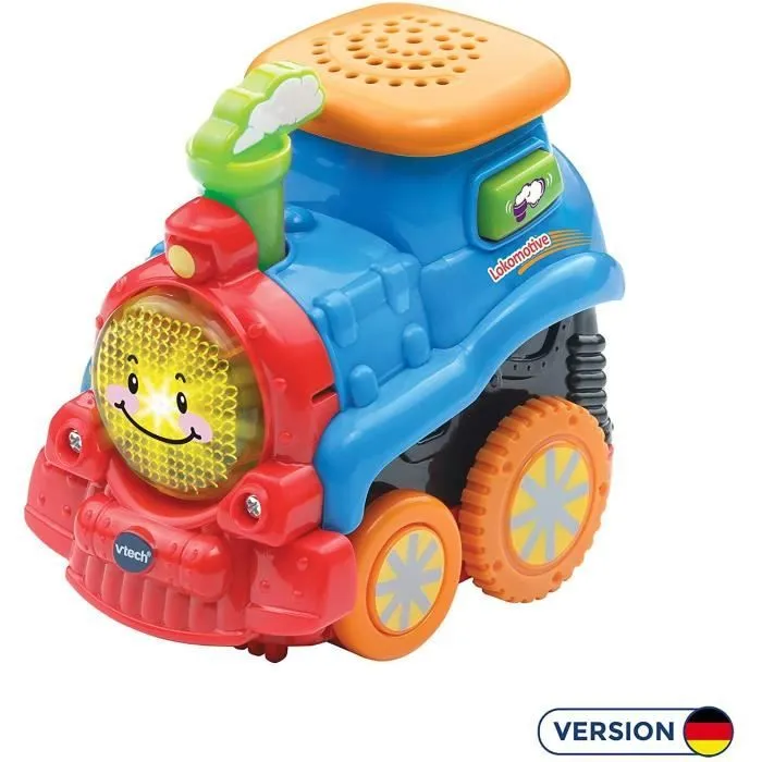 VTech Tut Tut Baby Flitzer Press - Go Locomotive Jouet pour bébé Multicolore - 80-515604-0
