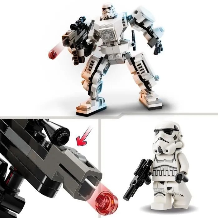 LEGO® Star Wars 75370 Le Robot Stormtrooper, Jouet pour Enfants, Figurine à Construire avec Minifigurine-2