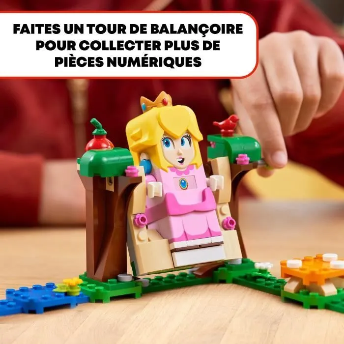 LEGO 71403 Super Mario Pack de Démarrage Les Aventures de Peach, Jouet Lemmy, Figurine Interactive Toad, pour Enfants 6 Ans-3