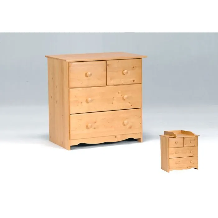 TEDDY - Commode teinte Miel-0