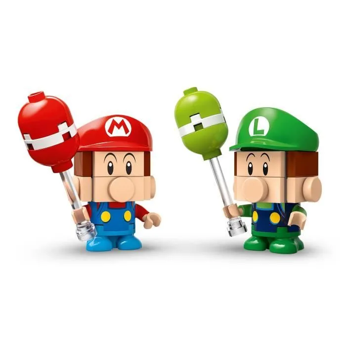 LEGO Super Mario 72034 Mario Kart – Bébé Mario contre Bébé Luigi - Cadeau Nintendo-3