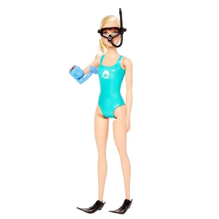 Barbie - Barbie Plongeuse - Poupée - 3 Ans Et +-5
