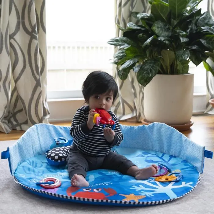 BABY EINSTEIN Tapis d'éveil Neptune Under the Sea Lights & Sounds™ Activity Gym-6