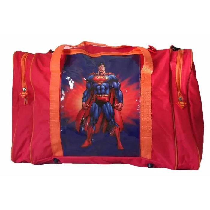 Sac de voyage / Sac de Sport - Superman - 50x23x22 cm - Bleu - Mixte-0