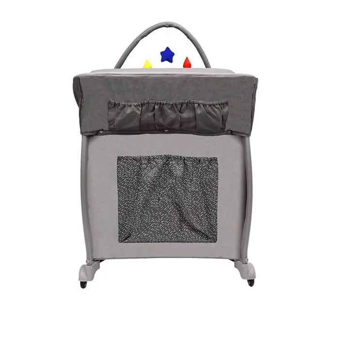 Lit de voyage - ASALVO - Mix Plus Zeppelin - Poids jusqu'à 15 kg - Dimensions 24x23x78cm - Couleur Blanc-2
