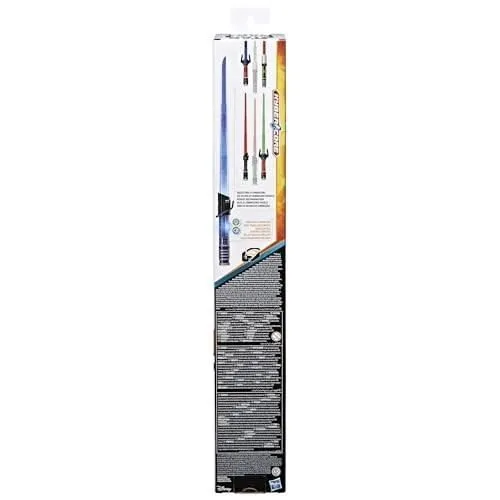 Sabre laser électronique Mandalorien Sabre noir, Star Wars Lightsaber Forge Kyber Core, jouets enfant, dès 4 ans-4