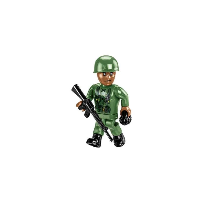 Jeux de construction - Guerre du Vietnam Tank M41A3 Walker Bulldog - 625 pièces - 2 figurines Cobi-4