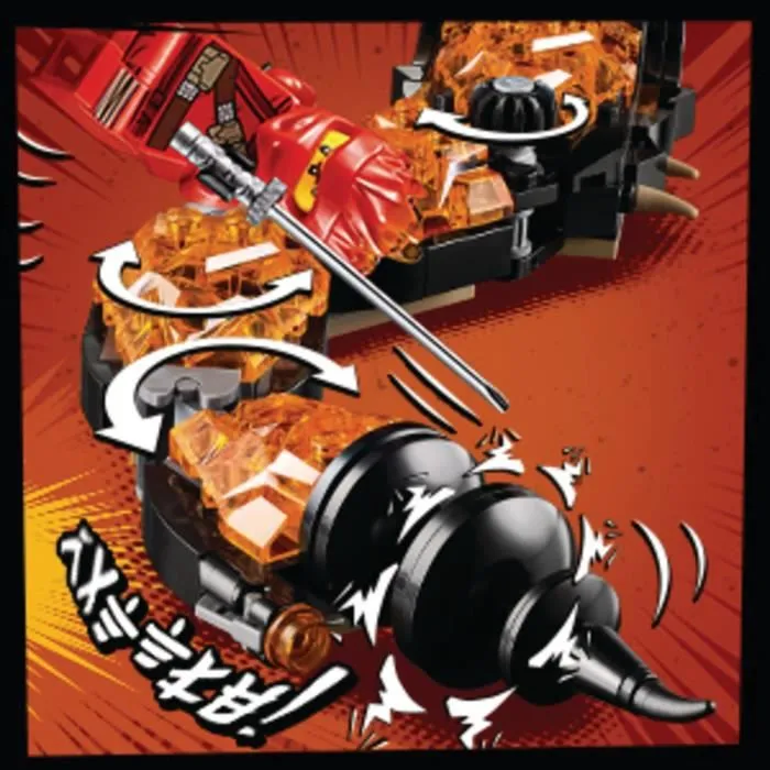 LEGO® NINJAGO® 70674 Croc’ feu - Jeu de Construction-4