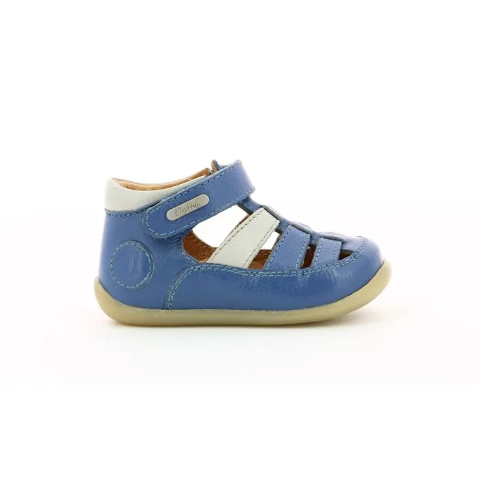 ASTER Sandales Denys Bleu jean gris-0