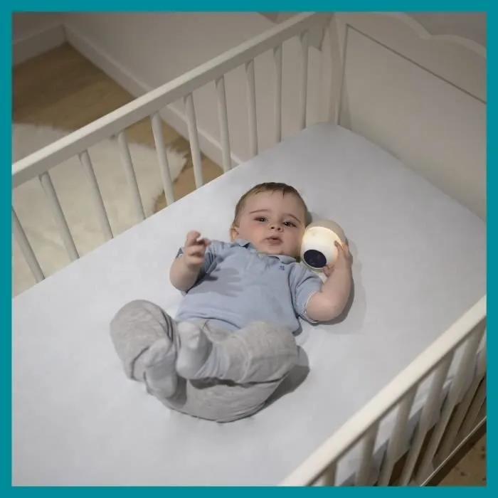 Babymoov Veilleuse LED à capteur Squeezy Gris et blanc-4