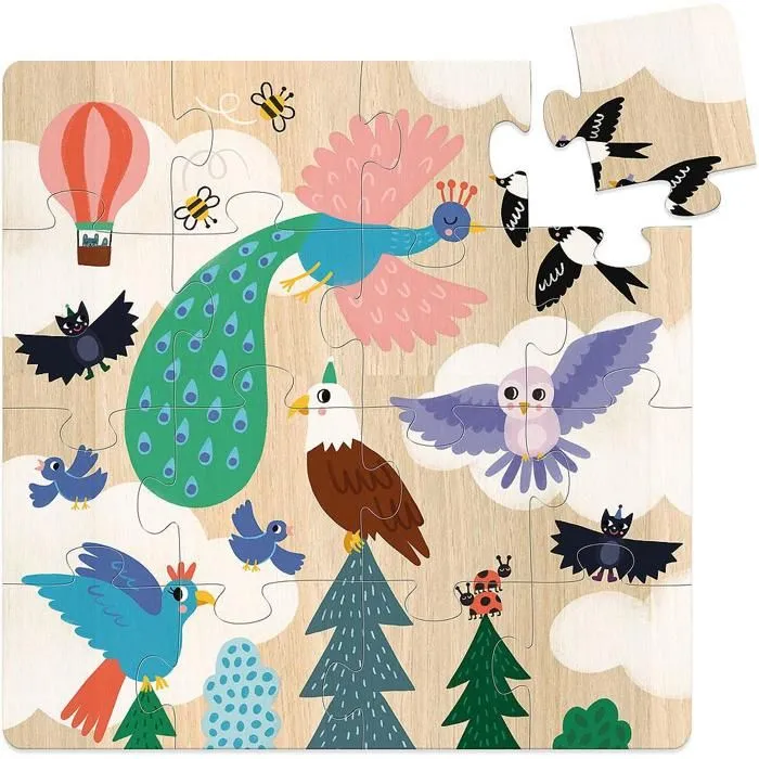 Vilac - 3 puzzles Terre Mer Ciel-2