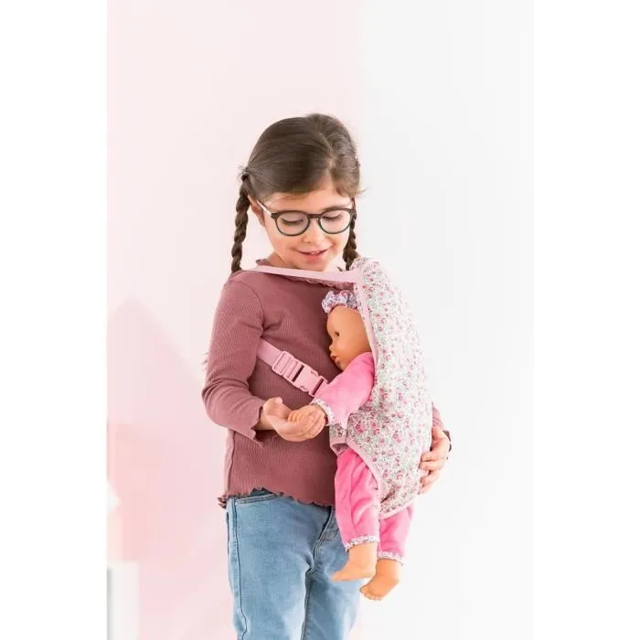 Porte-bébé fleuri pour poupon 36 et 42cm - Corolle-2