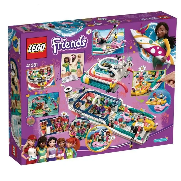 LEGO® Friends 41381 Le bateau de sauvetage-1