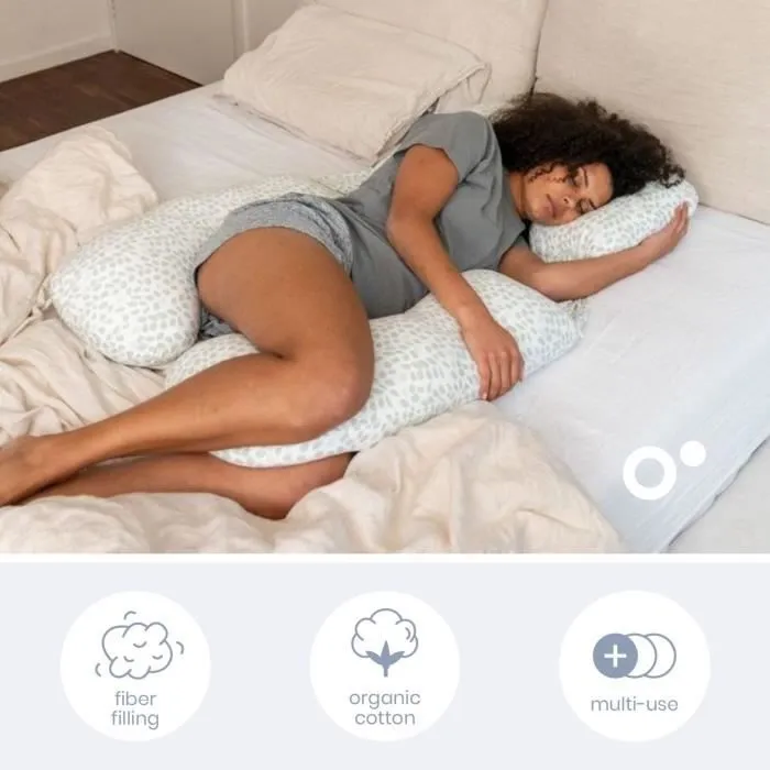 doomoo Coussin de Grossesse et Coussin d'Allaitement Maxxy - Format XXL - Ultra Confortable, Vert-3