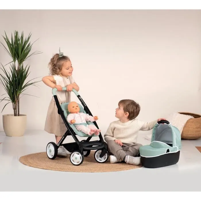 Poussette Maxi-Cosi 3 en 1 - Smoby - Nacelle amovible - Roues multidirectionnelles-2