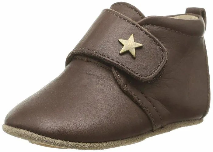 Chausson - pantoufle - babouche Bisgaard - 1230199960 Brown21 - Bebe garcon 12301999 Chaussons Bas-0
