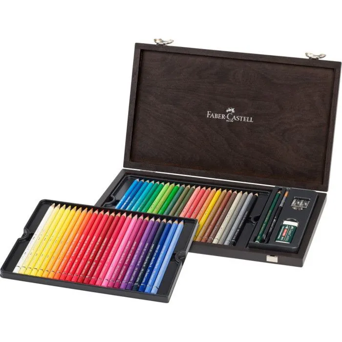 Crayons Couleur A. Dürer - FABER-CASTELL - Aquarellables - Mine 3.8 mm-1