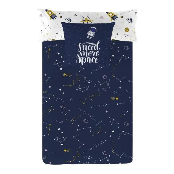 Housse de Couette - Cool Kids - Sven Réversible - 100% Coton - 180x220 cm - Lavage 40°C-3