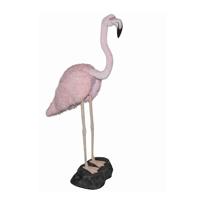 Hansa peluche Geante Flamant-0