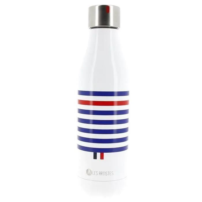Gourde d hydratation Bottle up sailor 500ml - Les artistes de paris UNIQUE Blanc-0