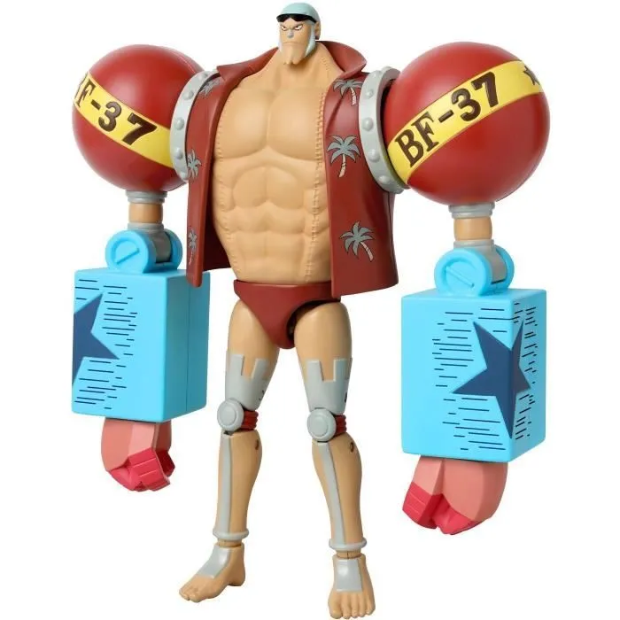 Figurine Anime Heroes - Bandai - One Piece - Franky - 17 cm-5