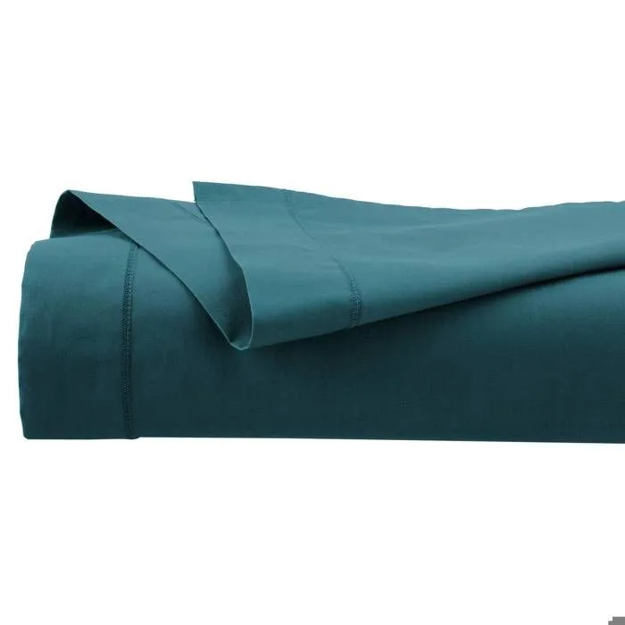 Drap Plat "Intérieur" 240x290cm Bleu Canard-4