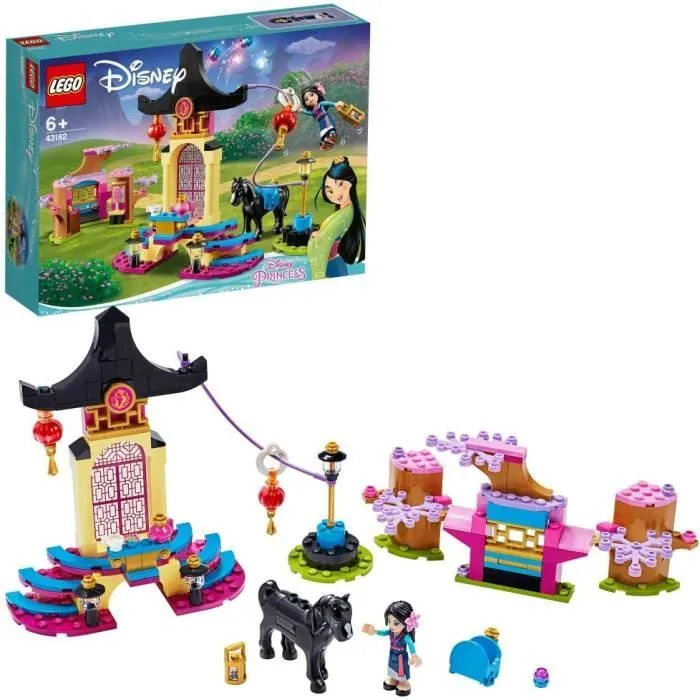 LEGO Disney Princesses Mulan 43182 Ensemble de terrain d'entrainement
