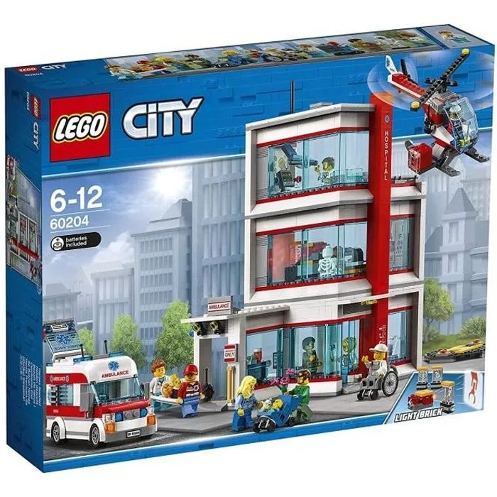 LEGO® City 60204 L’Hôpital LEGO® City-0