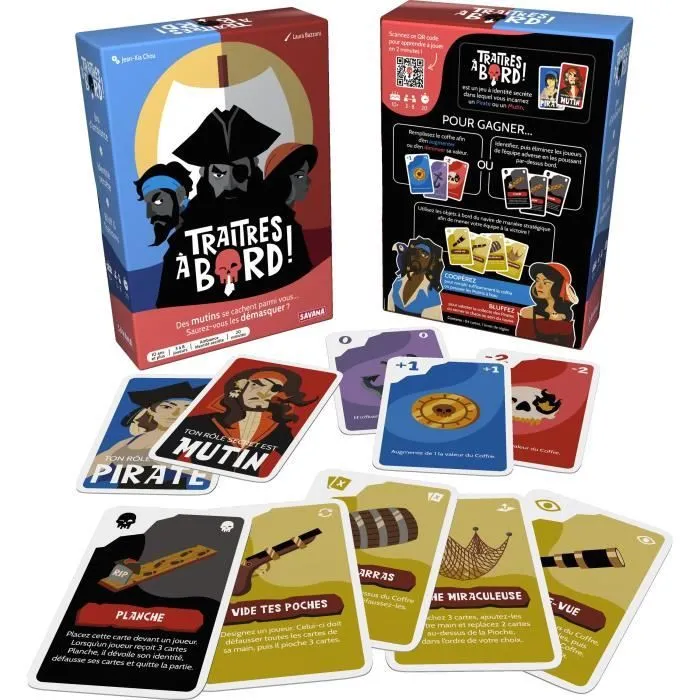 Traîtres à bord - Jeu de société - BLACKROCK-2