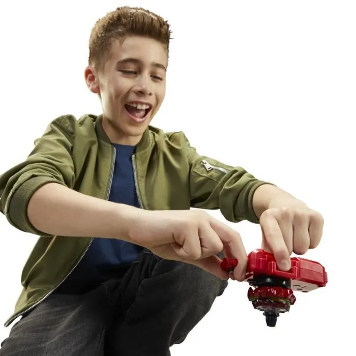 Beyblade X pack Soar Phoenix 9-60GF avec lanceur à corde deluxe, toupie à rotation droite, dès 8 ans-2