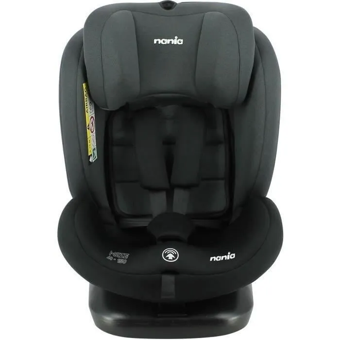 NANIA Siège auto isofix DUNE, Groupe 0/1/2/3, de 0 à 10 ans, 0-36 kg, 40-150 cm, R 129 – Têtière réglable - Inclinable - Pivotant --1