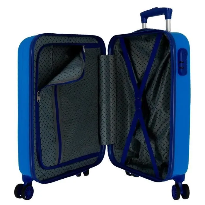 Valise Cabine - DISNEY - Mickey Mouse - ABS - 4 roulettes - Cadenas TSA-2