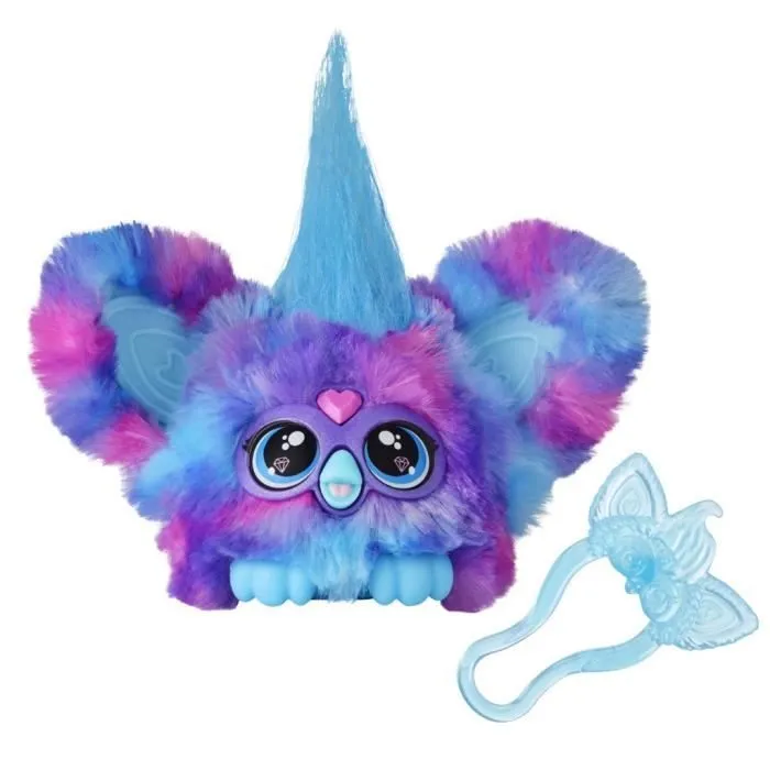 Furby Furblets Luv-Lee K-Pop, Mini peluche électronique pour filles et garçons, plus de 45 sons, à partir de 6 ans, Hasbro-0