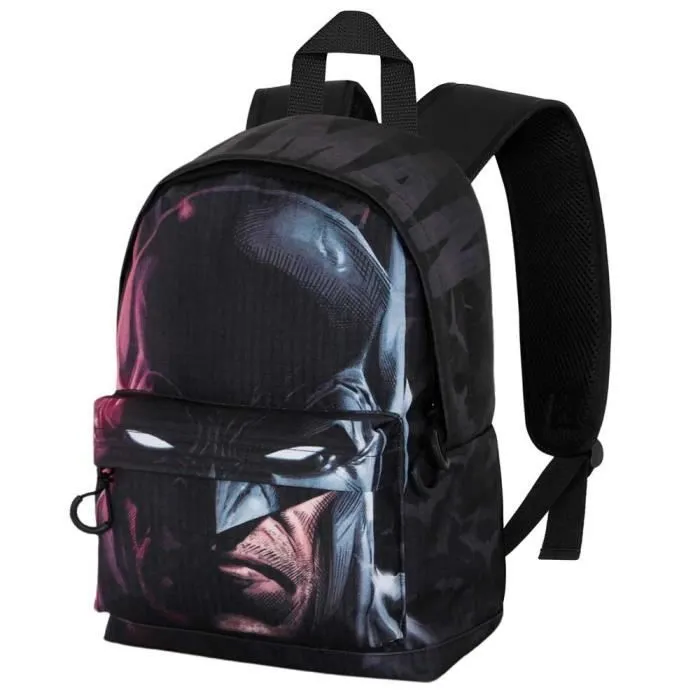 Sac à dos - DC Comics - Batman Face - Noir - Taille Unique - Ripstop Polyester-0