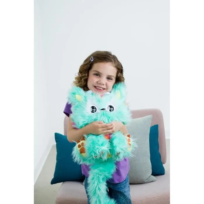 Peluche Interactive Dragon Furlings Finley Teal-2