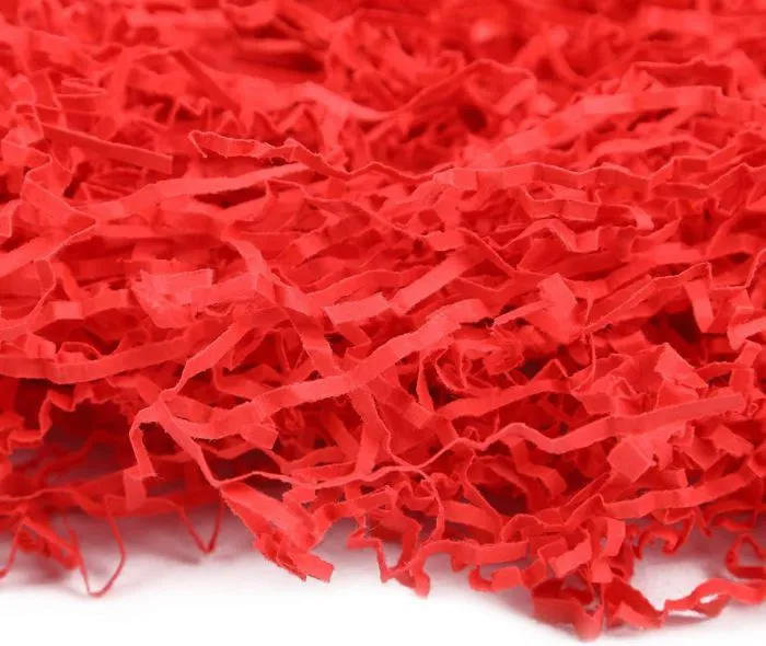 Papier Déchiqueté - Creative Deco - 200g - Rouge - Emballage Cadeau - Remplissage Boîte-3