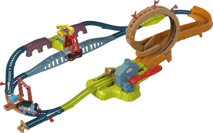 Univers miniature - habitation miniature - garage miniature Thomas - friends - HJY30 - Kit Train, , Multicolore-0