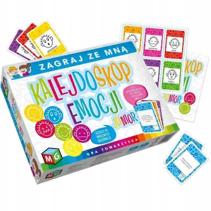 Jeu de Société - Multigra - Kaléidoscope d'Émotions Junior - Éducation Émotionnelle - 2 Modes de Jeu-1