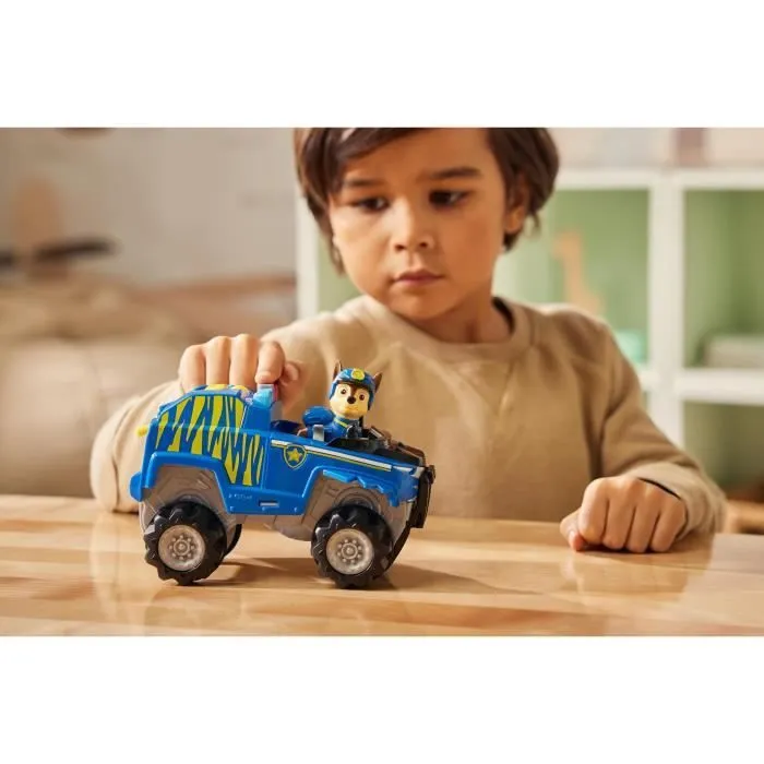 VEHICULE + FIGURINE CHASE JUNGLE PUPS La Pat' Patrouille-3