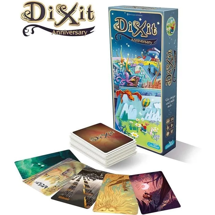 Dixit - Extension Anniversary – Asmodee – Jeux de société - Jeu de communication-2