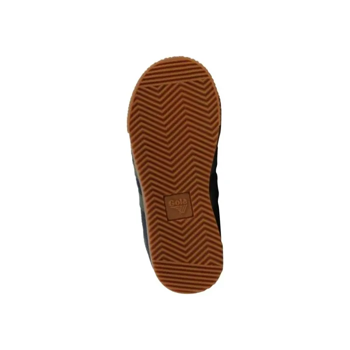 Basket - Gola - Barrier Strap - Cuir - Marine/Sage/Soleil - Confort exceptionnel-5